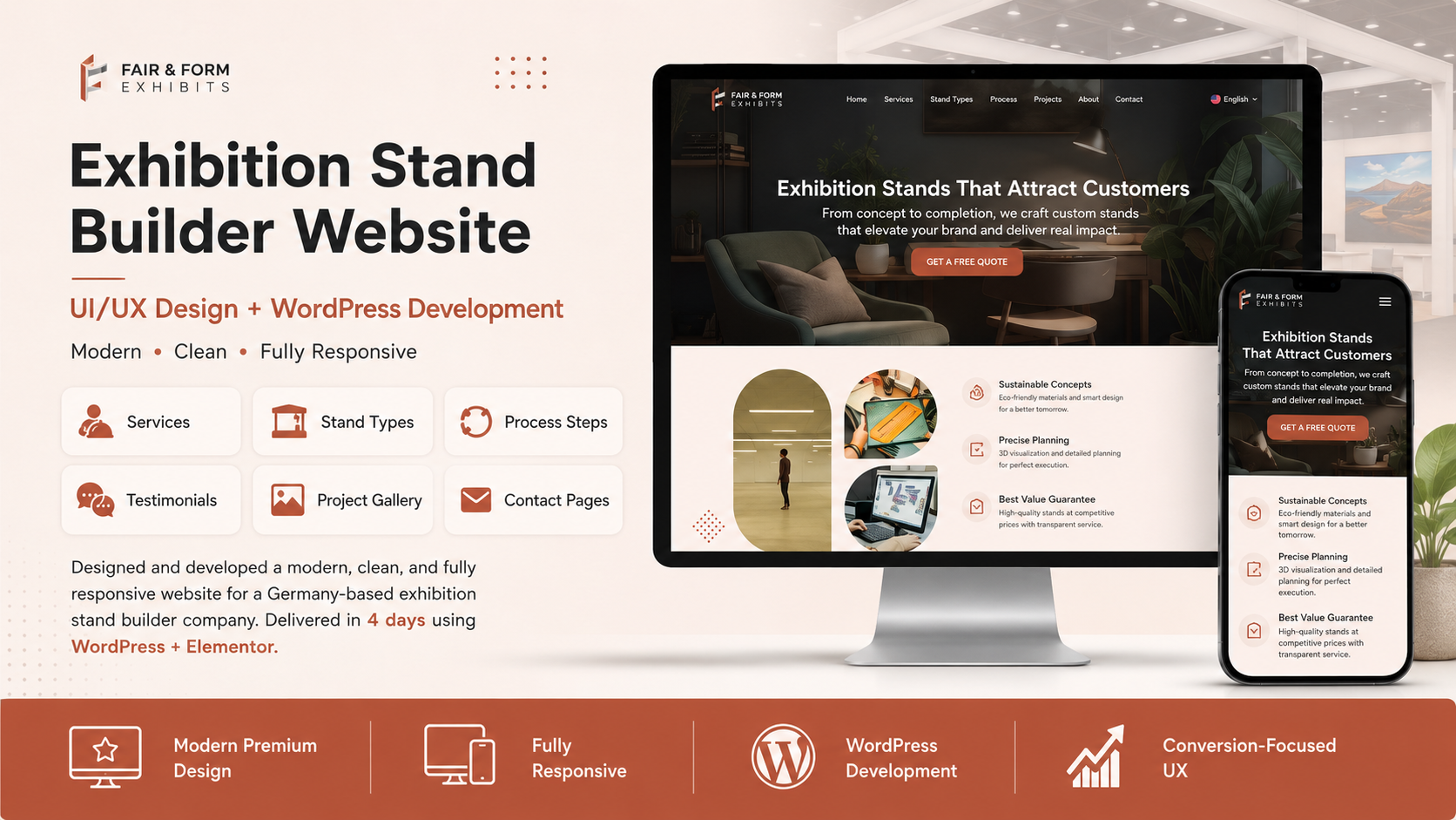 Fair & Form Exhibits — Exhibition Stand Builder