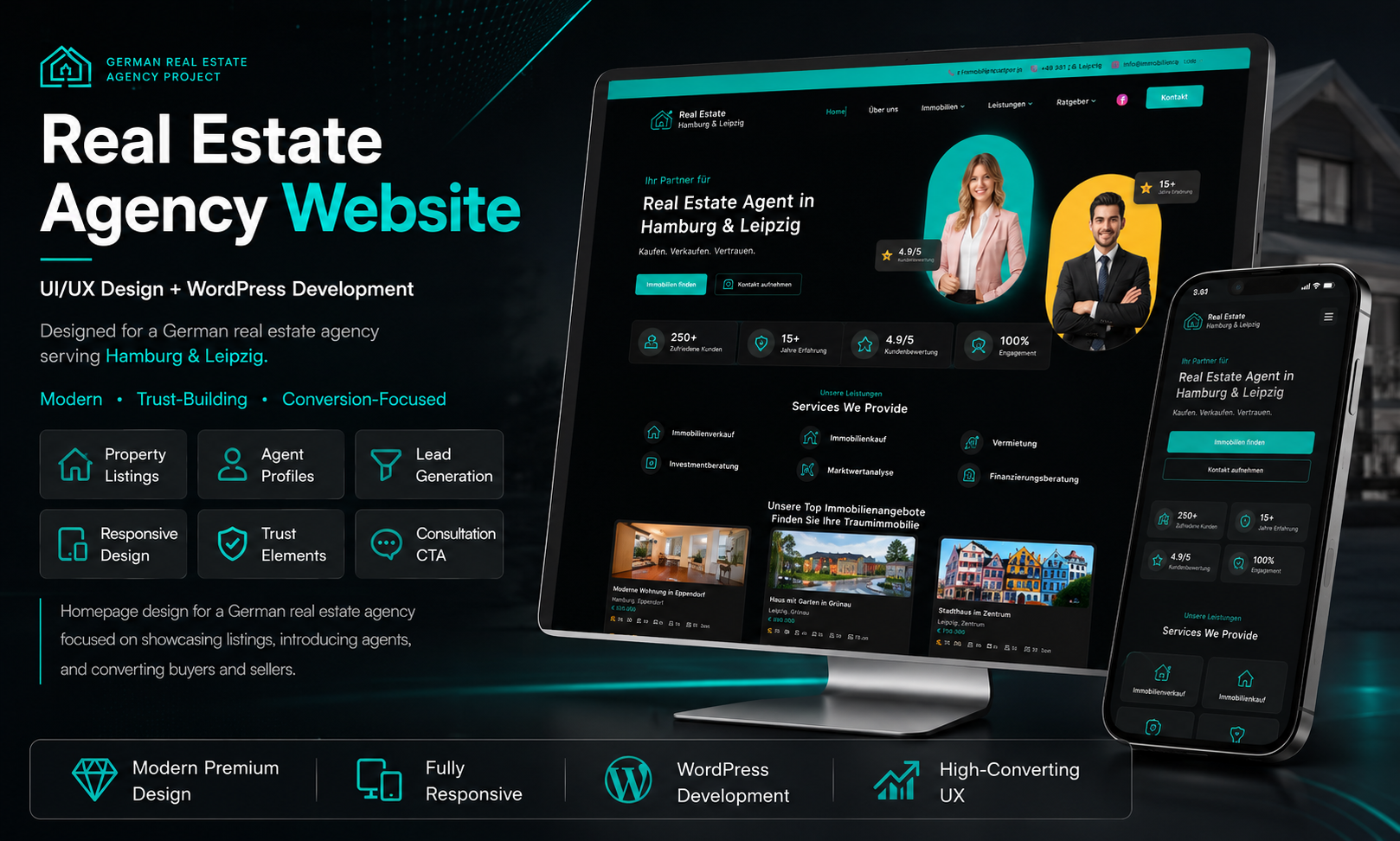 Real Estate Agency — Hamburg & Leipzig