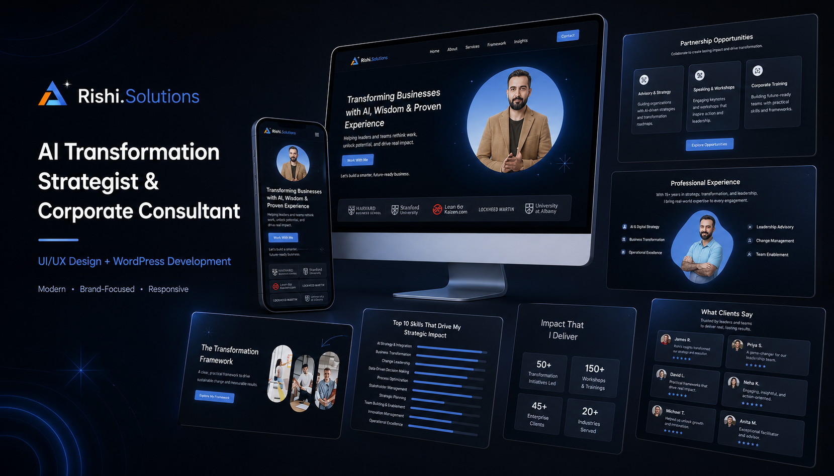 Rishi.Solutions — AI Transformation Strategist
