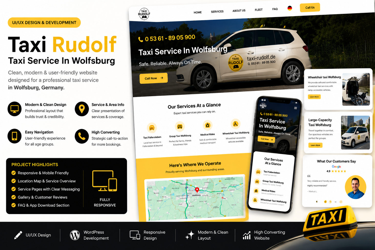 Taxi Rudolf — Taxi Service Wolfsburg